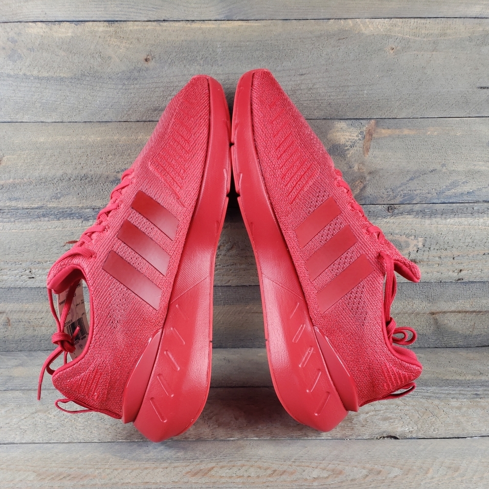 adidas Swift Run 22 Men's Running Shoes Vivid Red/Atered Amber - Picture 6 of 11